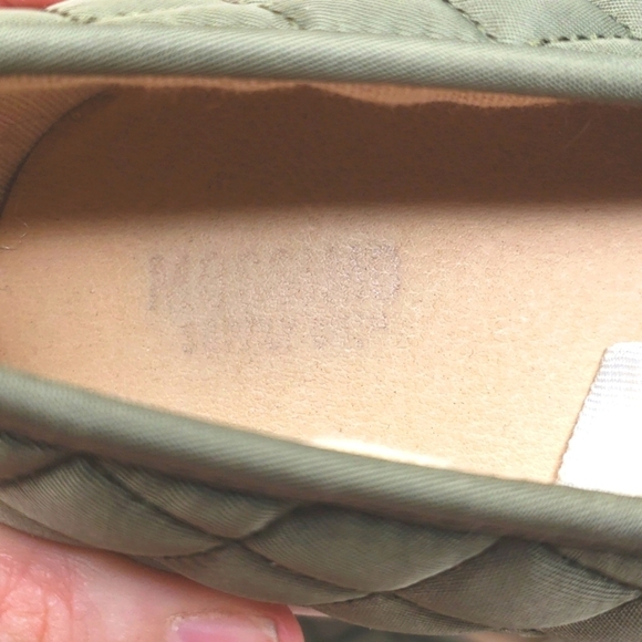 Mossimo Quilted Slip-on Sneakers 7.5 Green - Picture 9 of 14